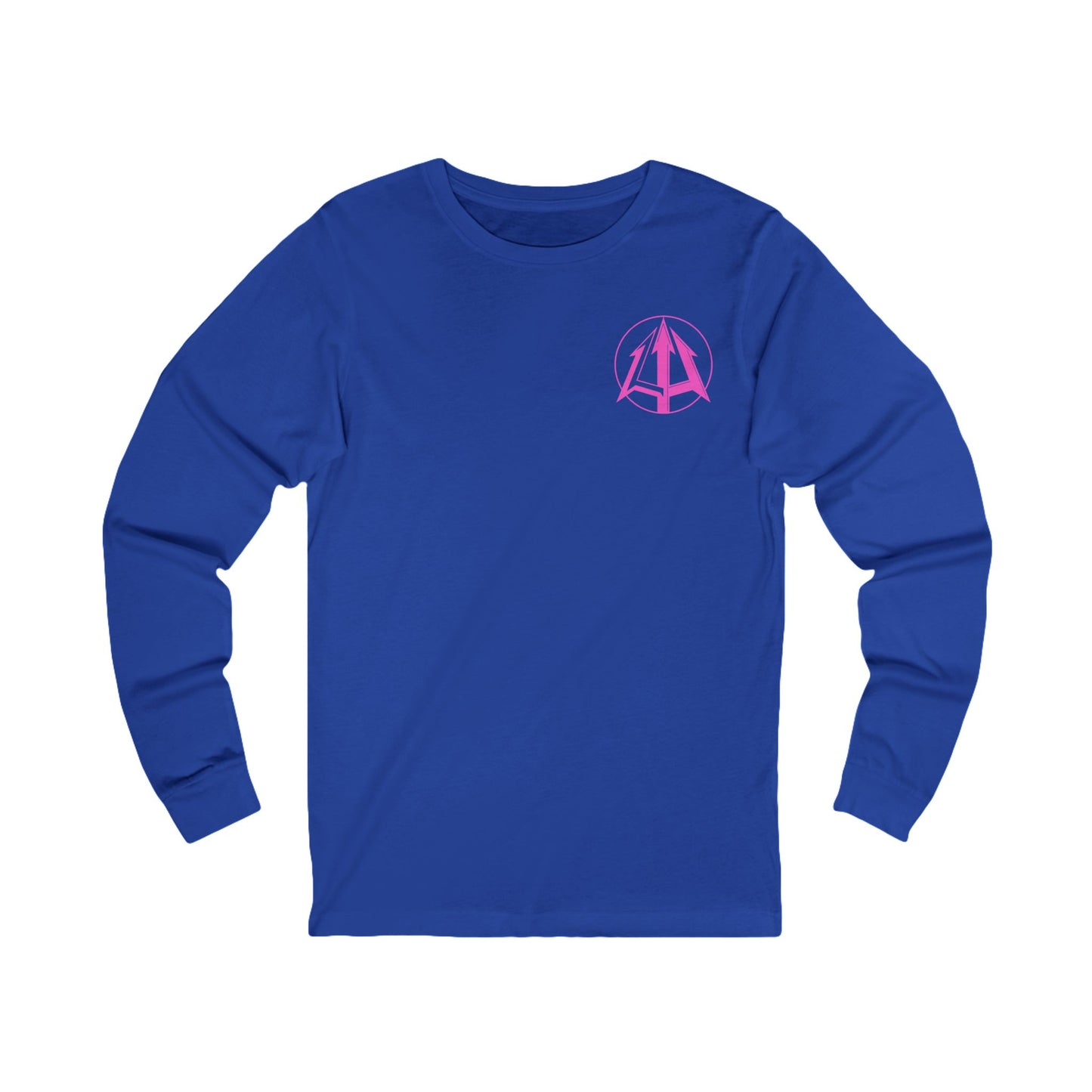 Legacy - Unisex Long Sleeve Tee - Pink logo