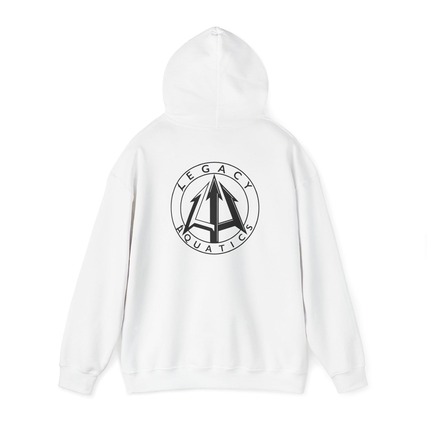 Legacy - Unisex Heavy Blend™ Hoodie - Black logo