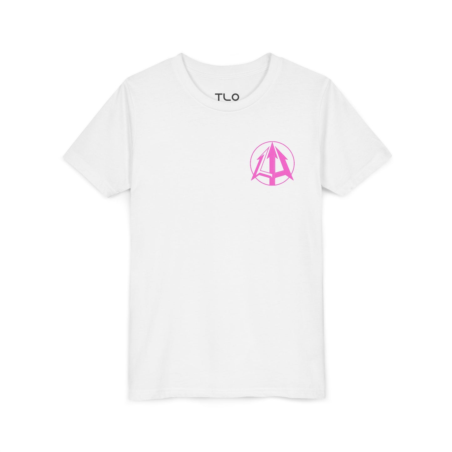 Legacy - Youth Tee - Pink logo