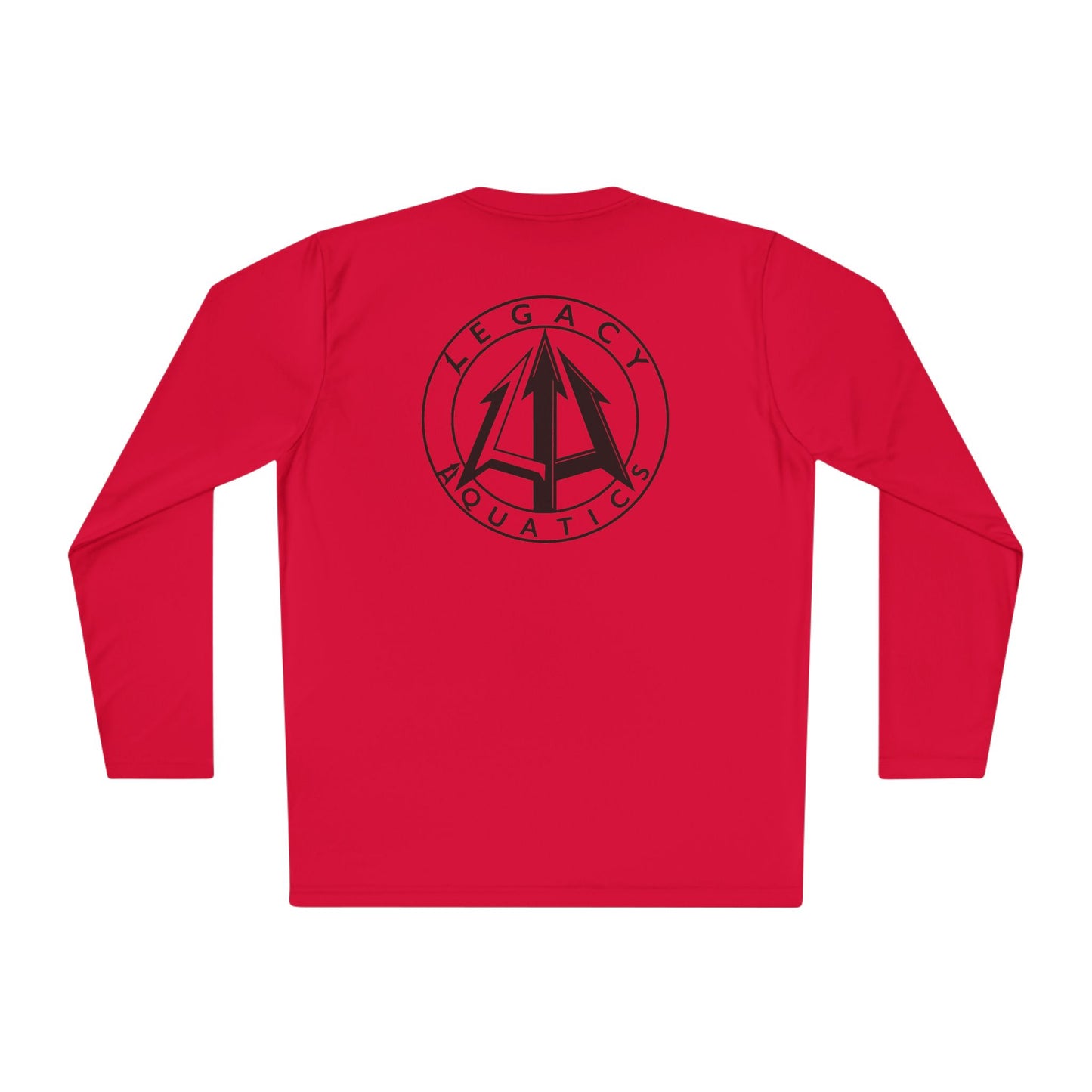 Legacy - Unisex Lightweight Long Sleeve Tee - Black logo