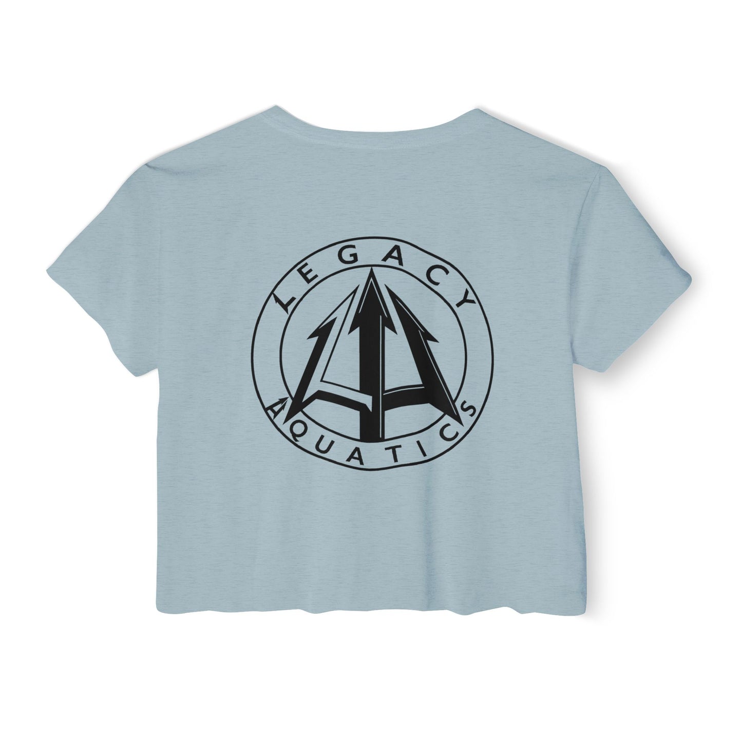 Legacy - Women's Crop Top - Black logo