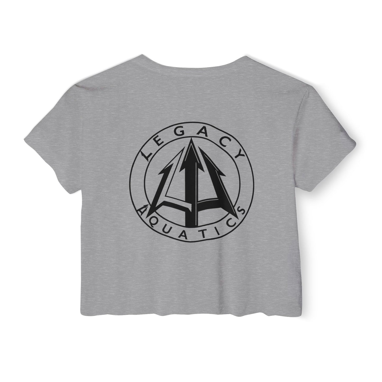 Legacy - Women's Crop Top - Black logo