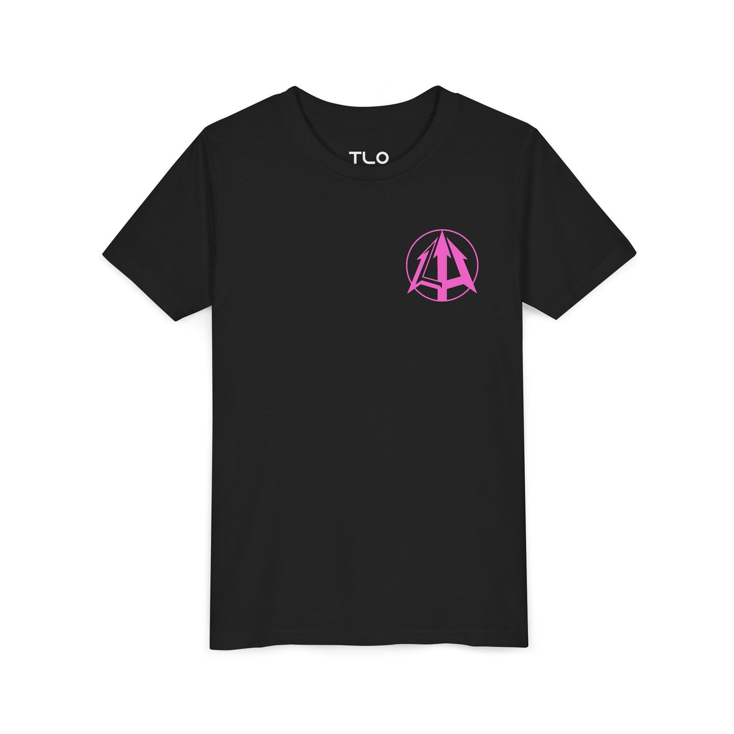 Legacy - Youth Tee - Pink logo