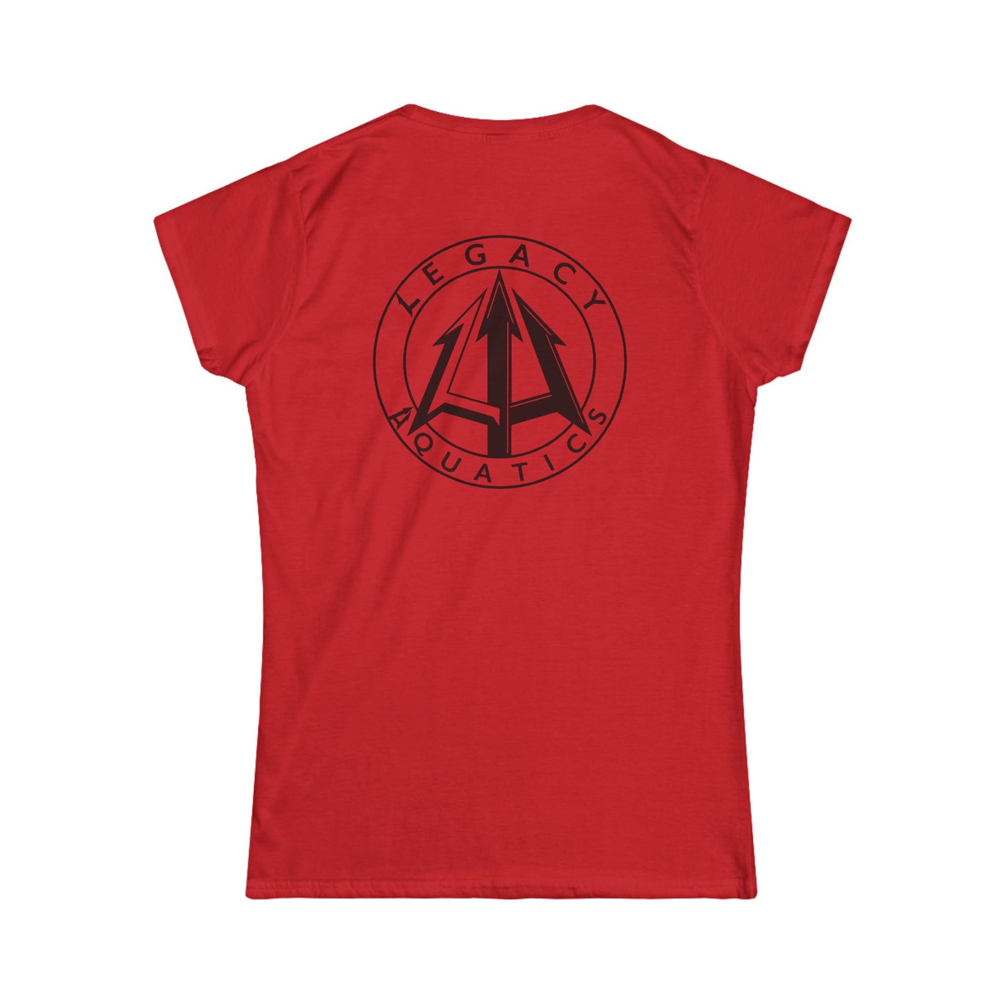 Legacy - Women's Softstyle Tee - Black logo