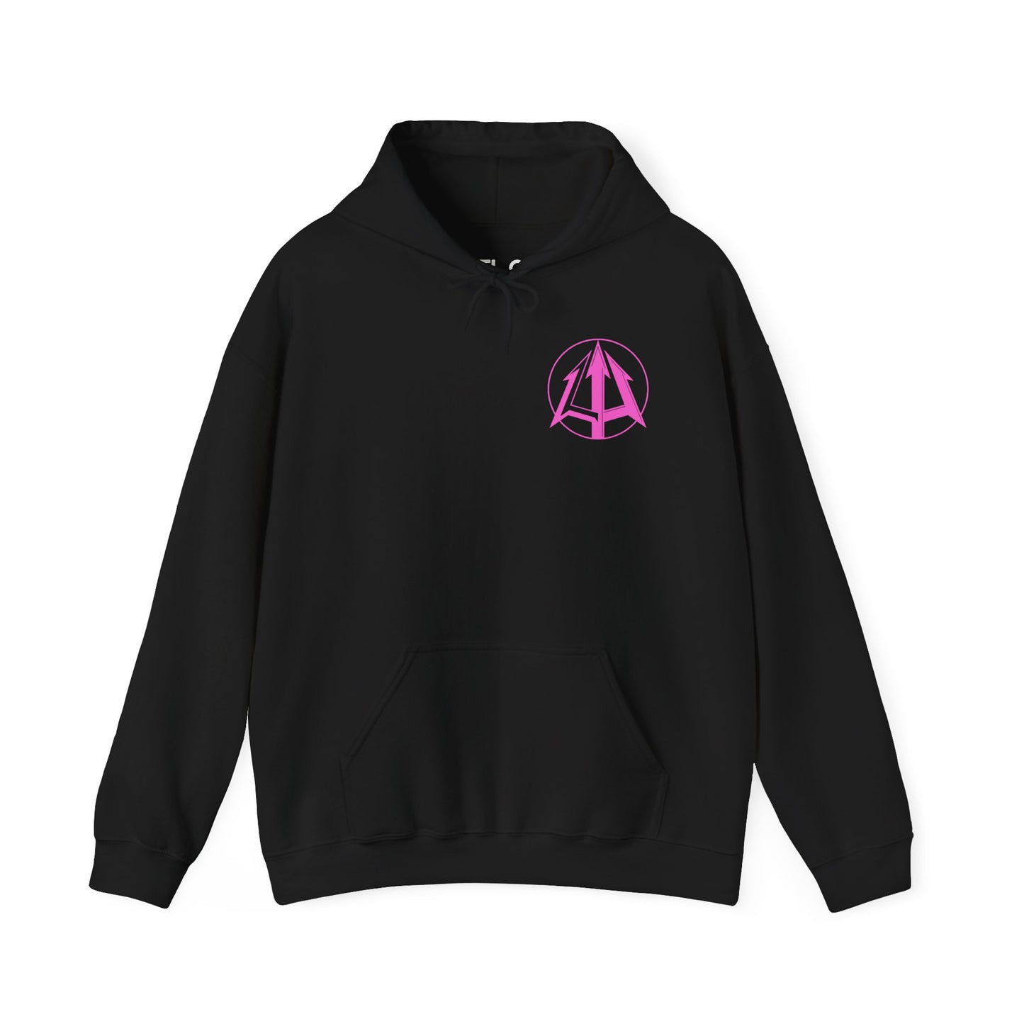 Legacy - Unisex Heavy Blend™ Hoodie - Pink logo