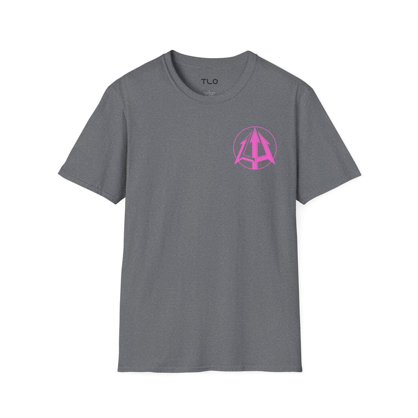 Legacy - Unisex Softstyle T-Shirt - Pink logo