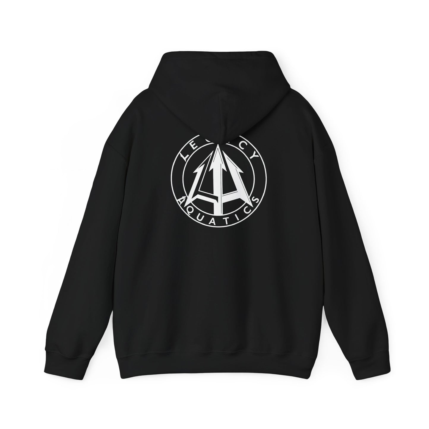 Legacy - Unisex Heavy Blend™ Hoodie - Black logo