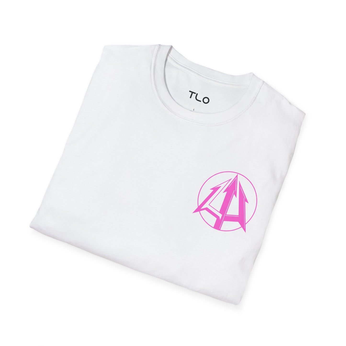 Legacy - Unisex Softstyle T-Shirt - Pink logo