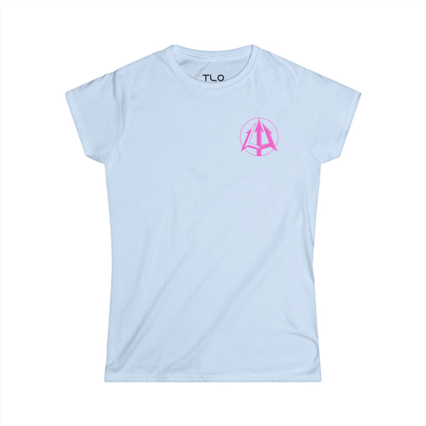 Legacy - Women's Softstyle Tee - Pink logo