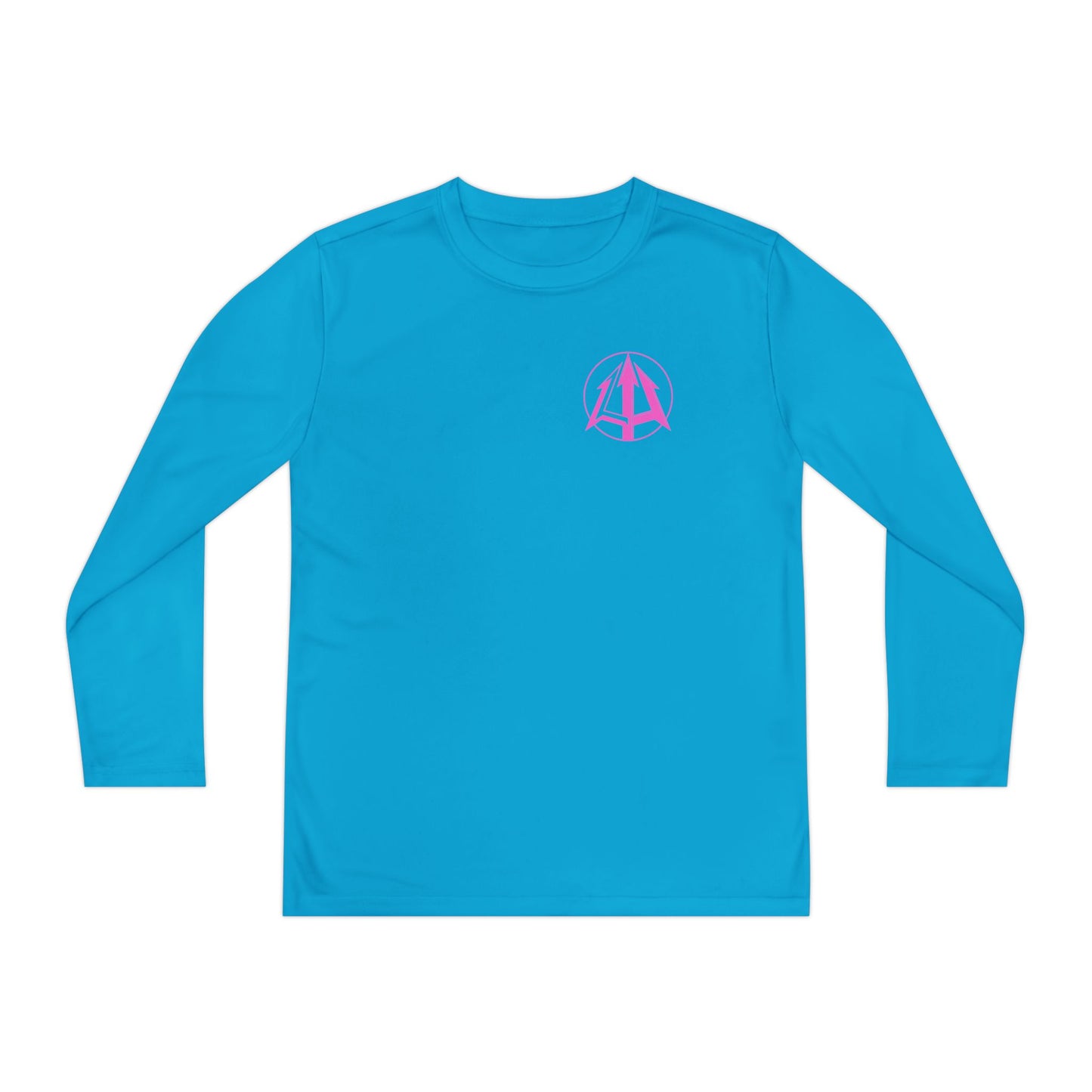 Legacy - Youth Long Sleeve Tee - Pink logo
