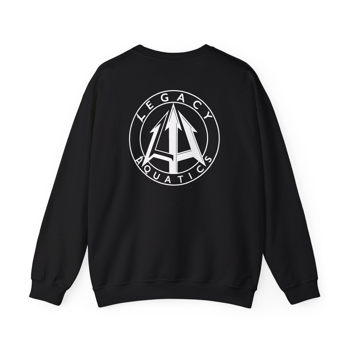 Legacy - Unisex Heavy Blend™ Crewneck Sweatshirt - Black logo
