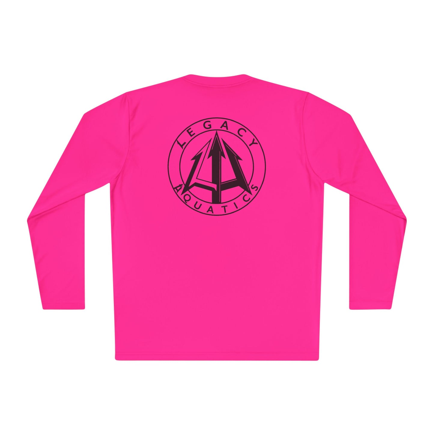 Legacy - Unisex Lightweight Long Sleeve Tee - Black logo