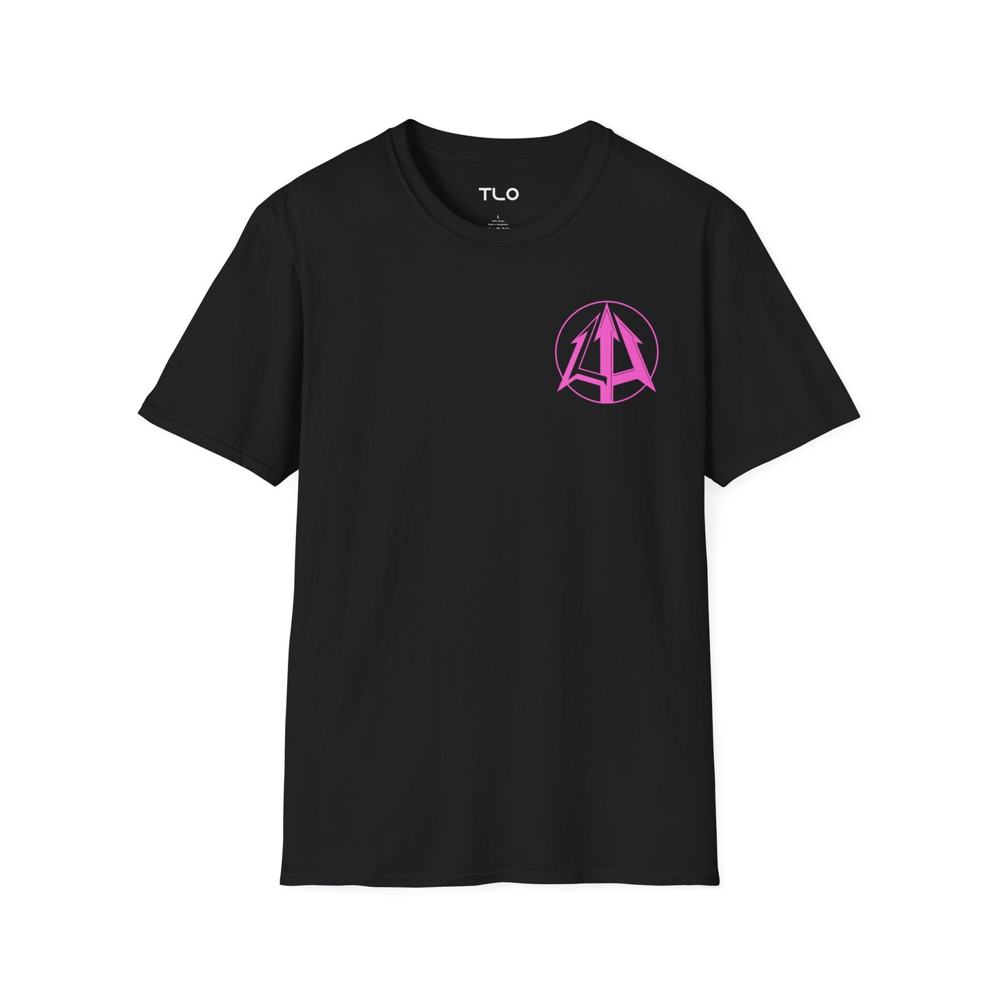 Legacy - Unisex Softstyle T-Shirt - Pink logo