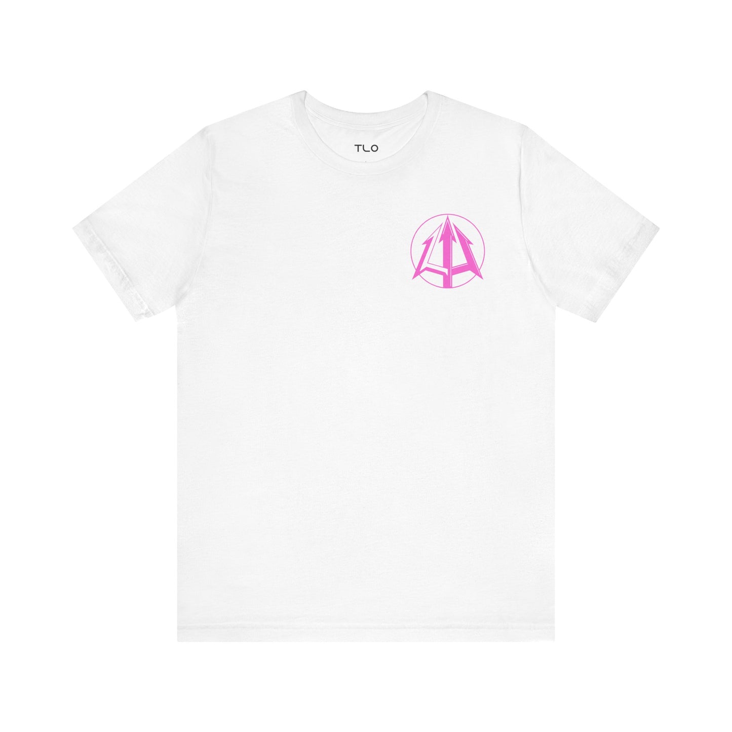 Legacy - Unisex Jersey Tee - Pink logo