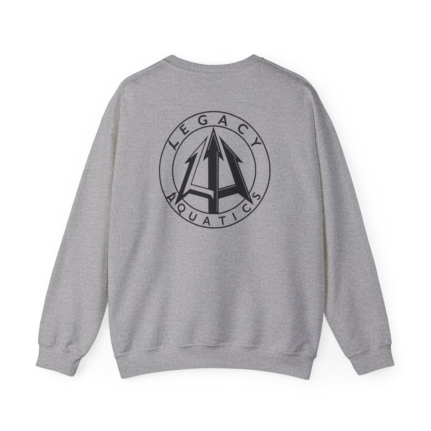 Legacy - Unisex Heavy Blend™ Crewneck Sweatshirt - Black logo