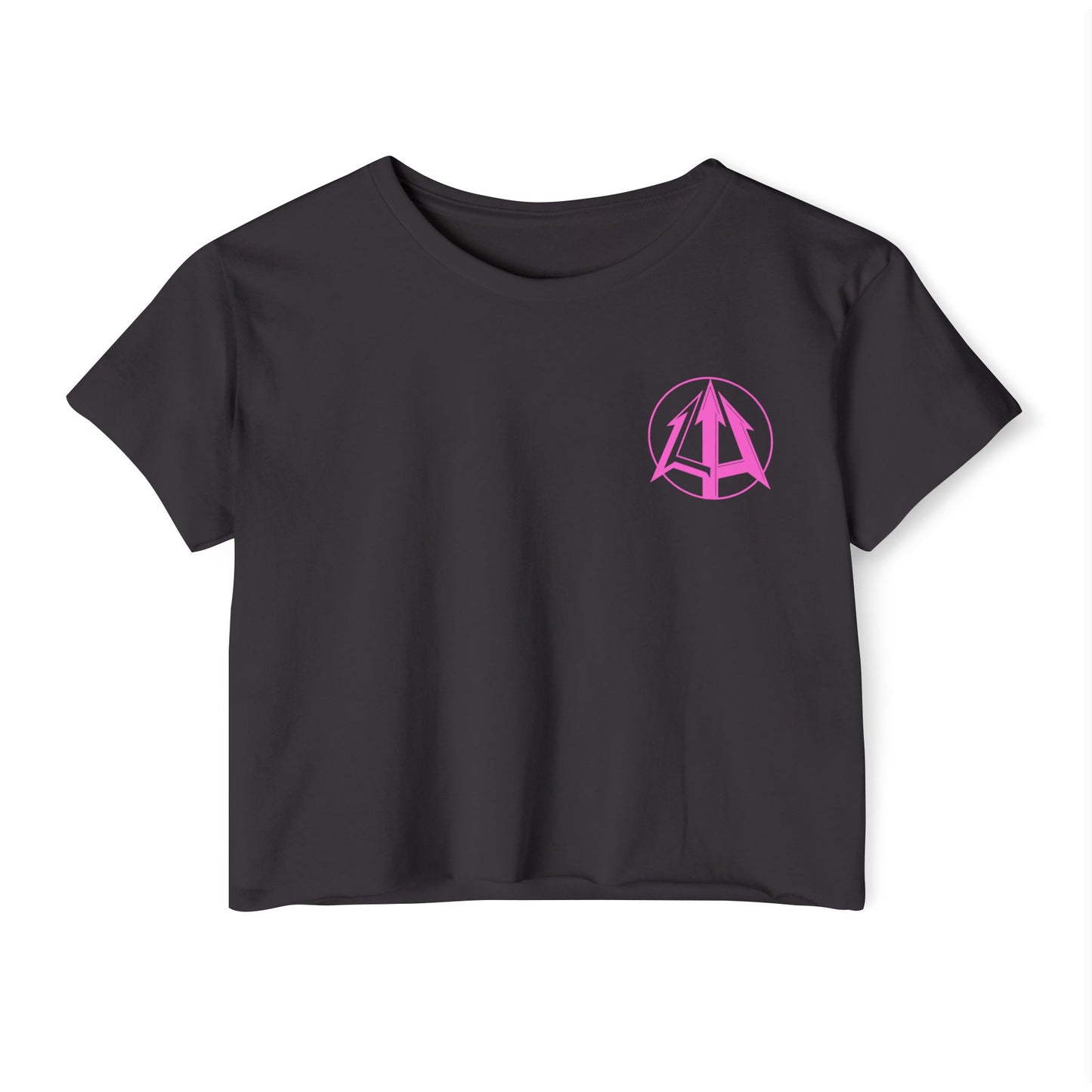 Legacy - Women's Crop Top - Pink logo
