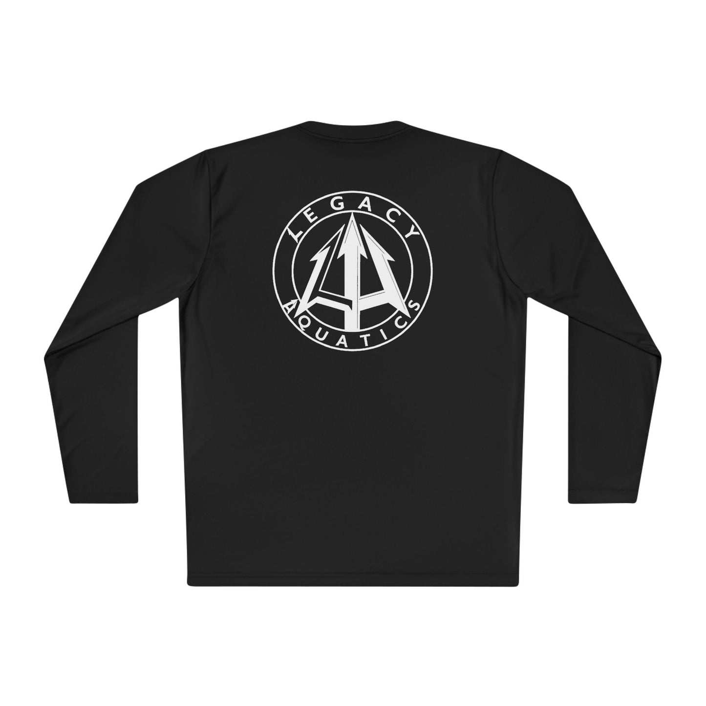 Legacy - Unisex Lightweight Long Sleeve Tee - Black logo