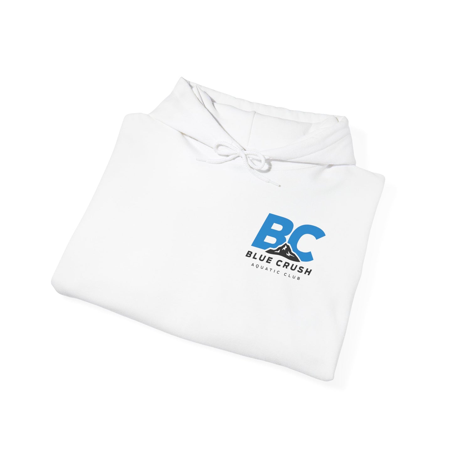 Blue Crush - Unisex Heavy Blend Hoodie - Blue Logo