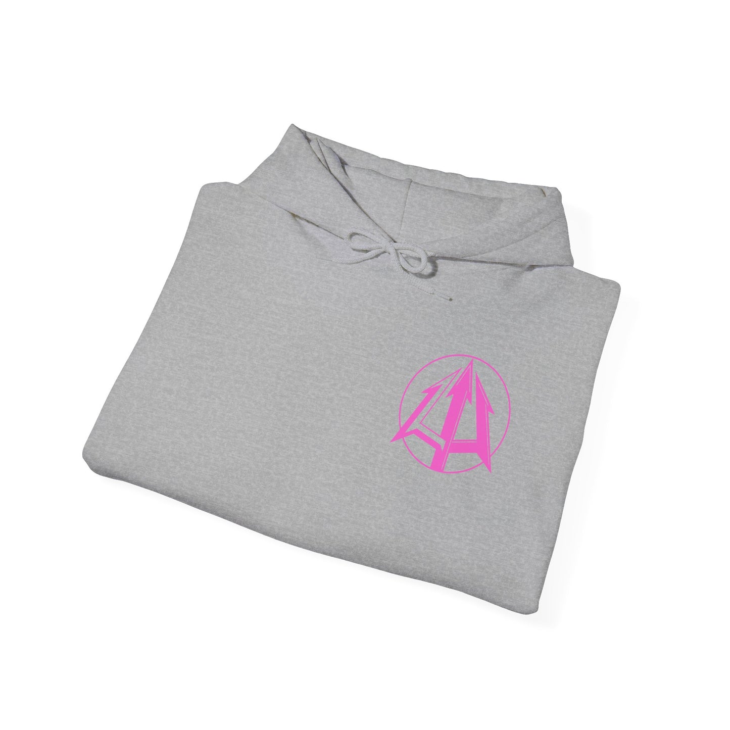 Legacy - Unisex Heavy Blend™ Hoodie - Pink logo