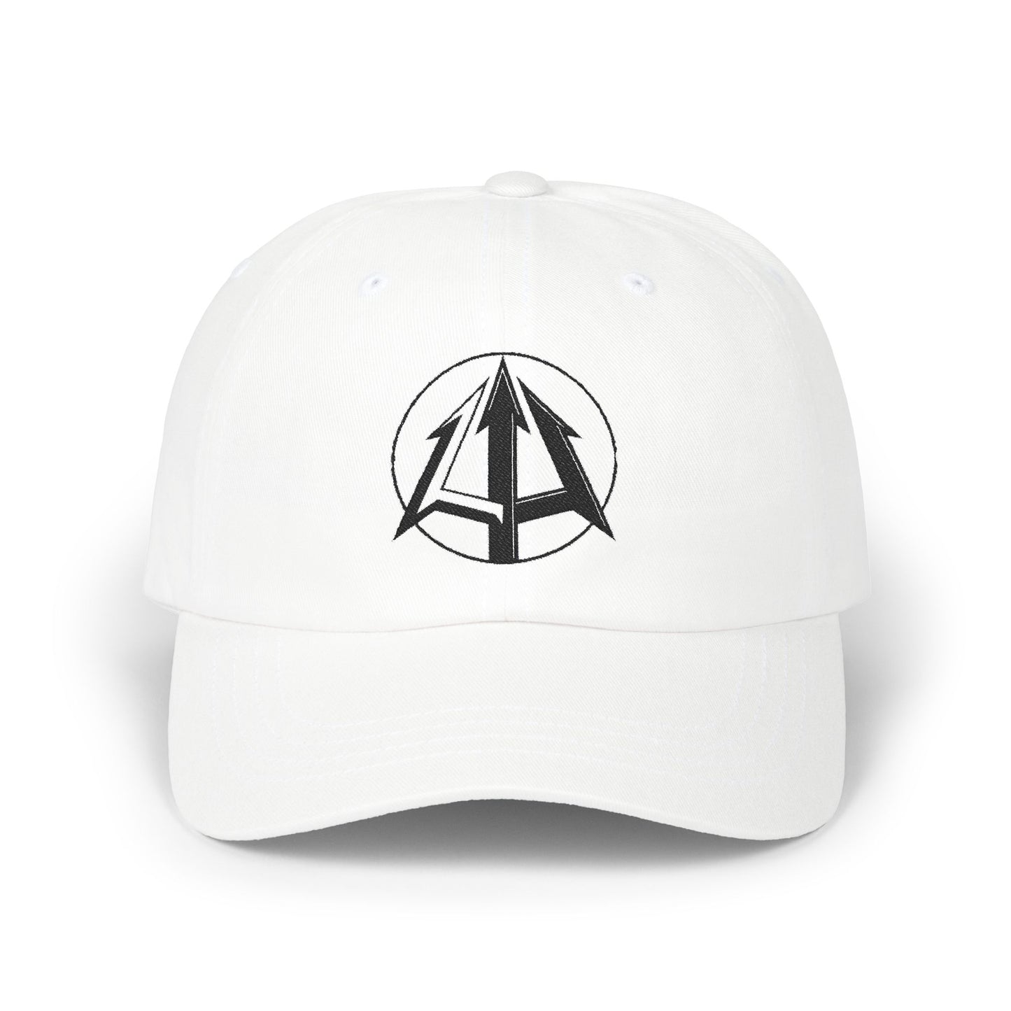 Legacy - Classic Dad Cap - Black pitchfork logo