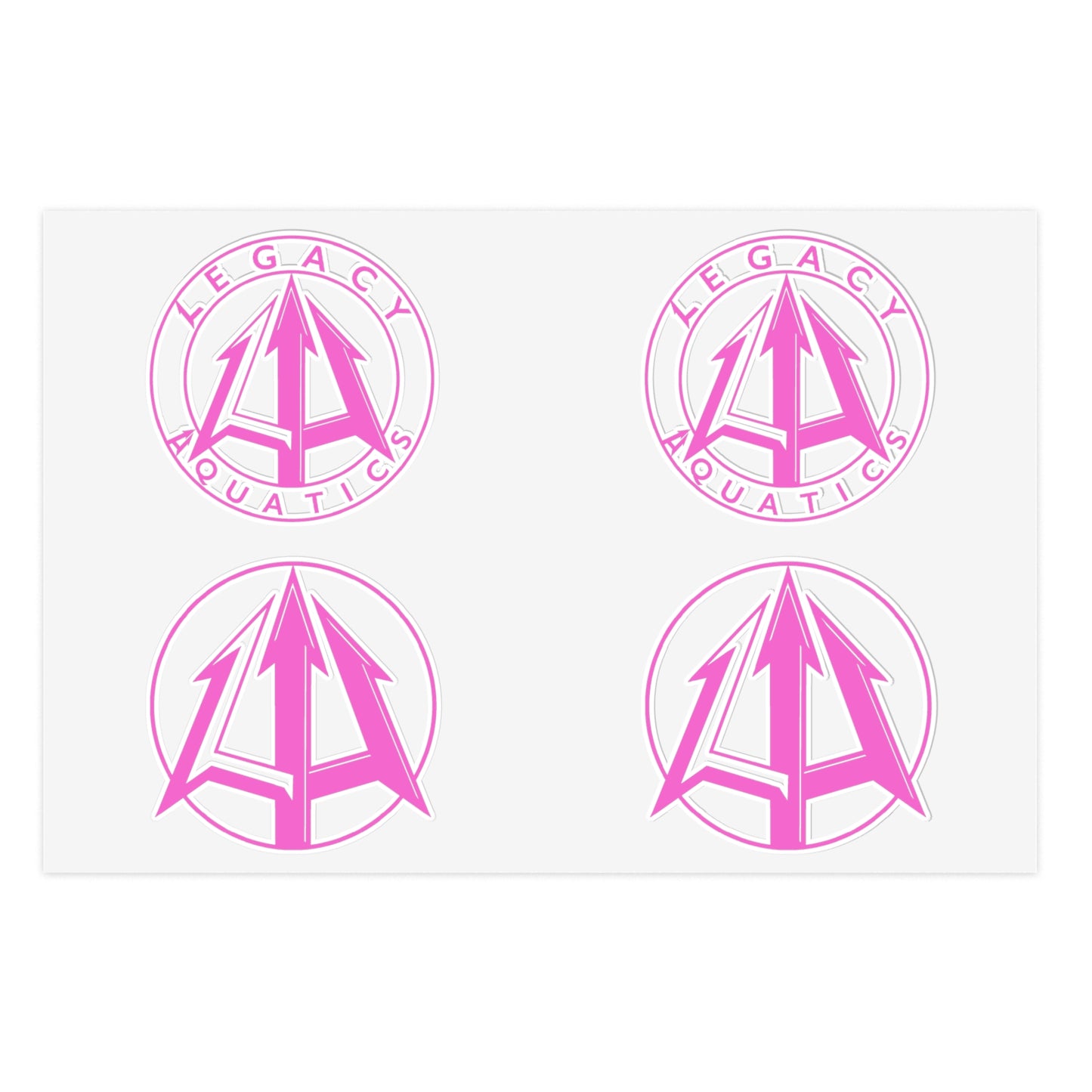 Legacy - Sticker Sheets - Pink logo