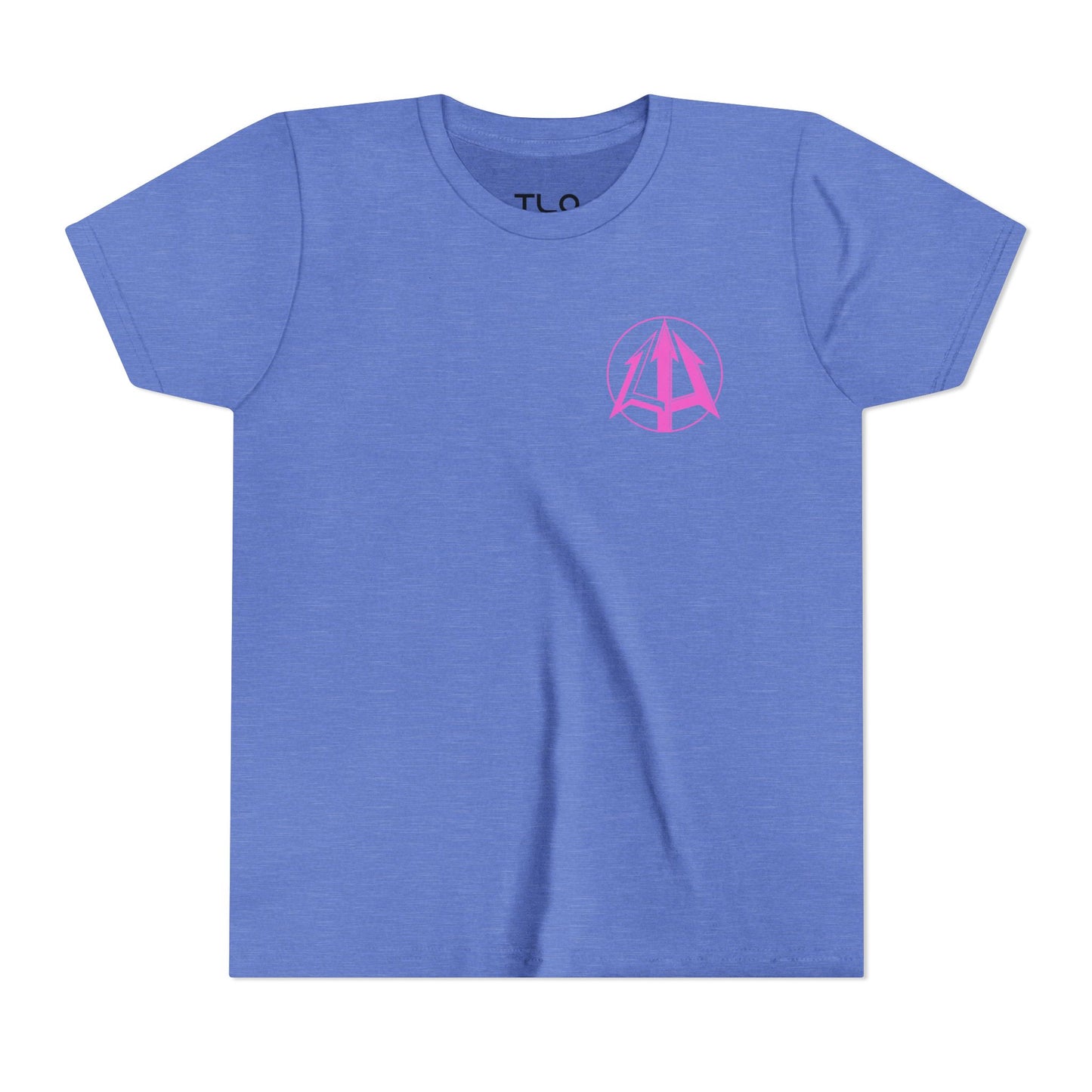 Legacy - Youth Tee - Pink logo
