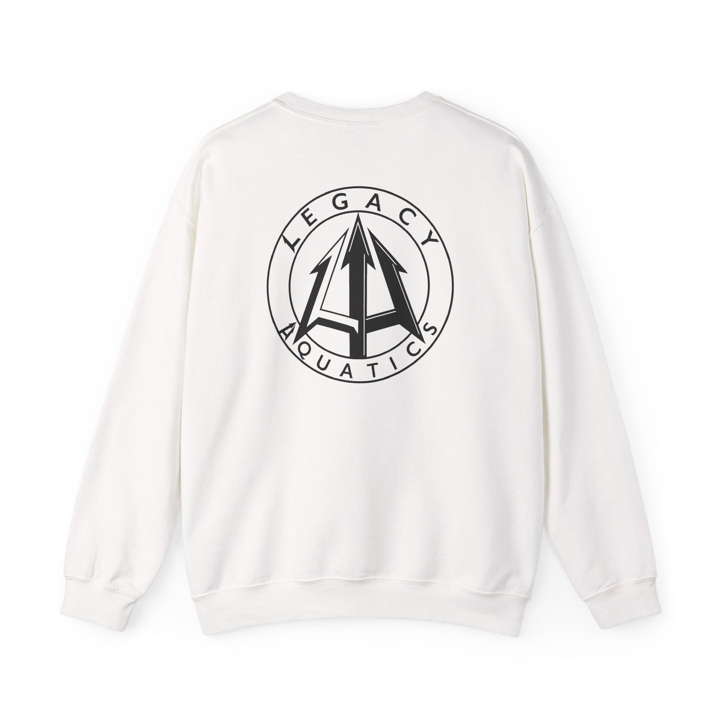 Legacy - Unisex Heavy Blend™ Crewneck Sweatshirt - Black logo