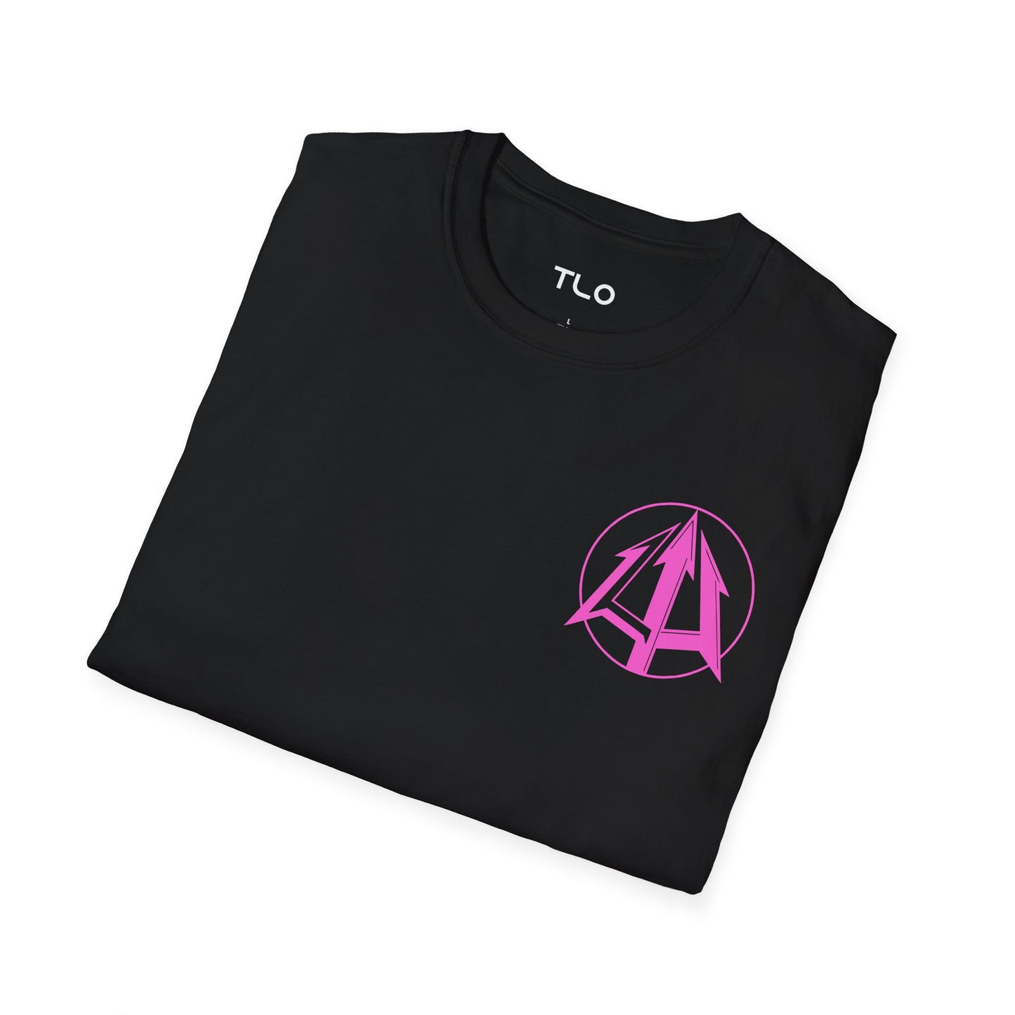 Legacy - Unisex Softstyle T-Shirt - Pink logo