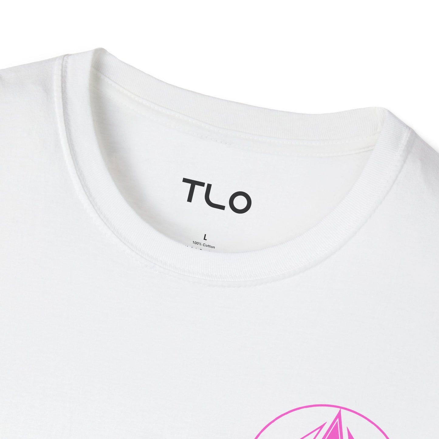 Legacy - Unisex Softstyle T-Shirt - Pink logo