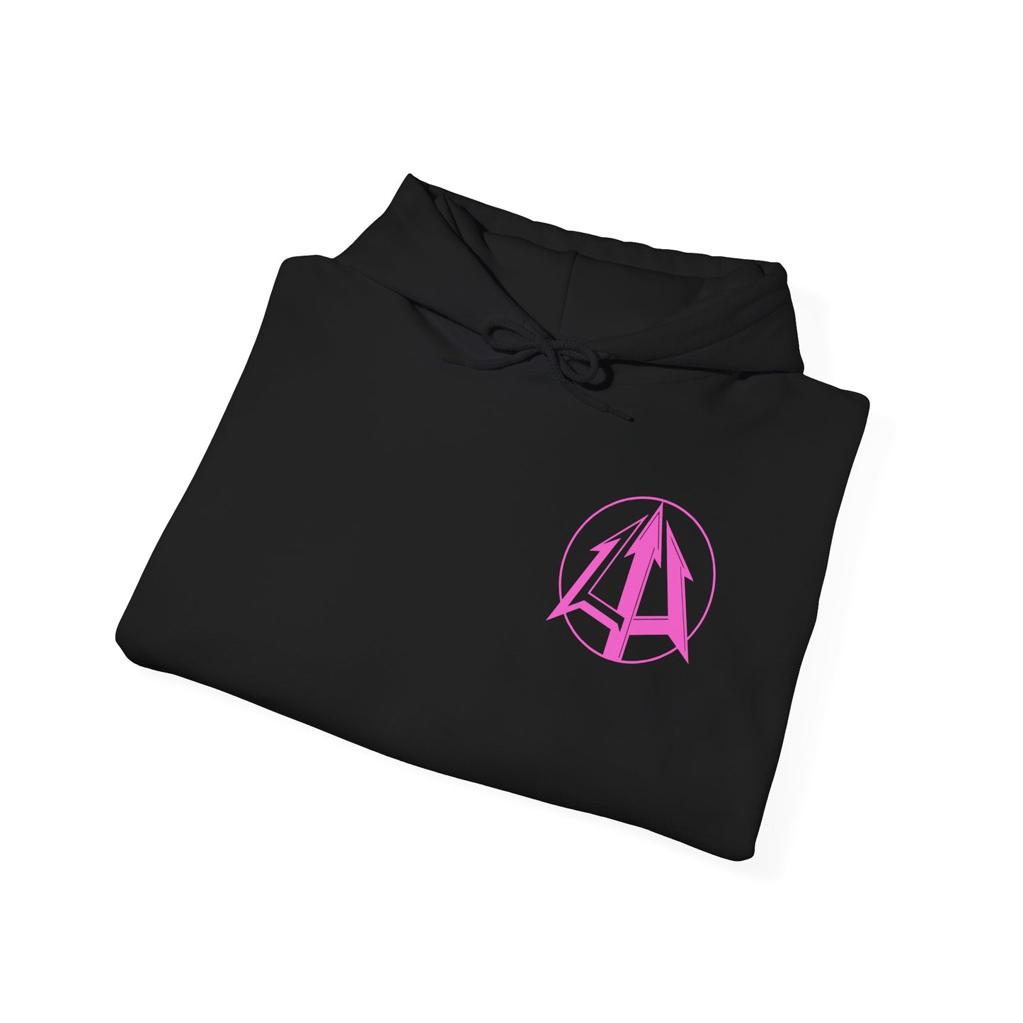 Legacy - Unisex Heavy Blend™ Hoodie - Pink logo