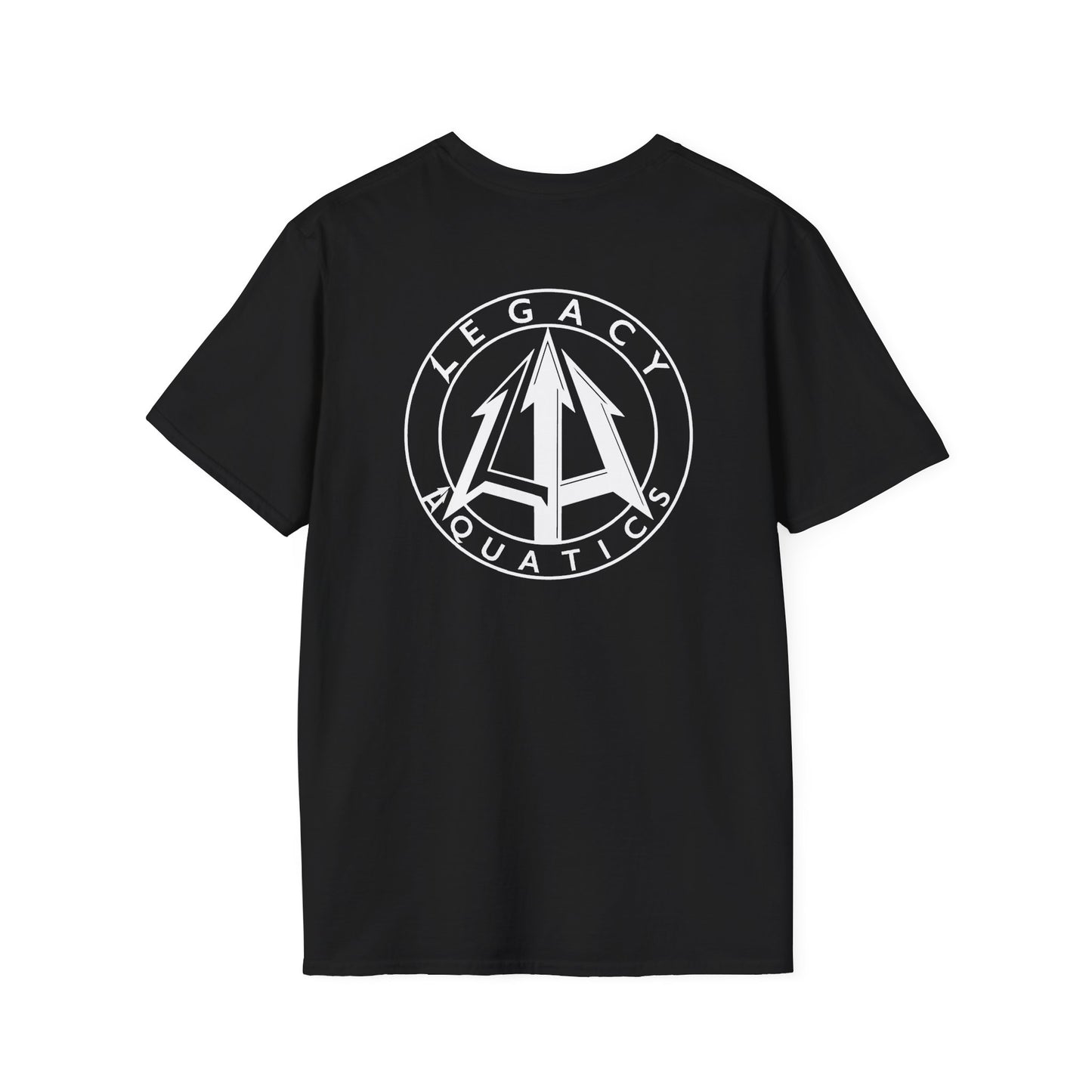 Legacy - Unisex Softstyle T-Shirt - Black logo