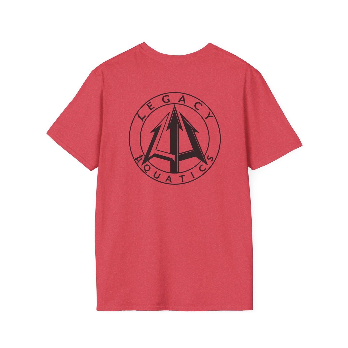 Legacy - Unisex Softstyle T-Shirt - Black logo