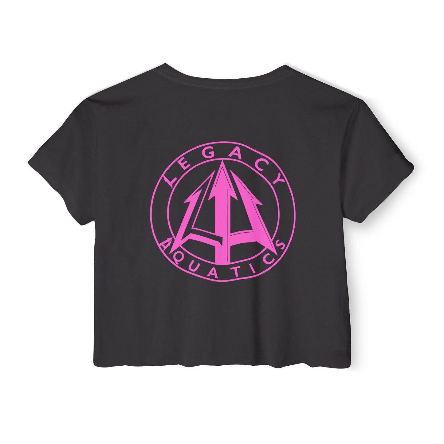 Legacy - Women's Crop Top - Pink logo