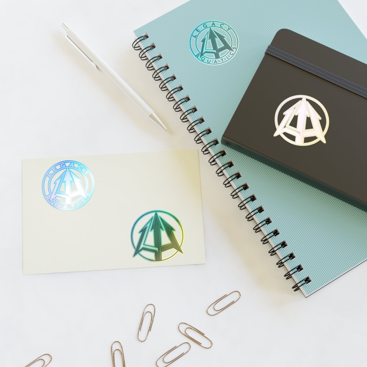 Legacy - Sticker Sheets - Pink & Black logo