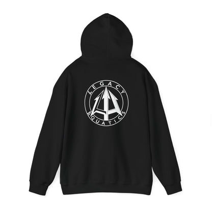 Legacy - Unisex Heavy Blend™ Hoodie - Black logo
