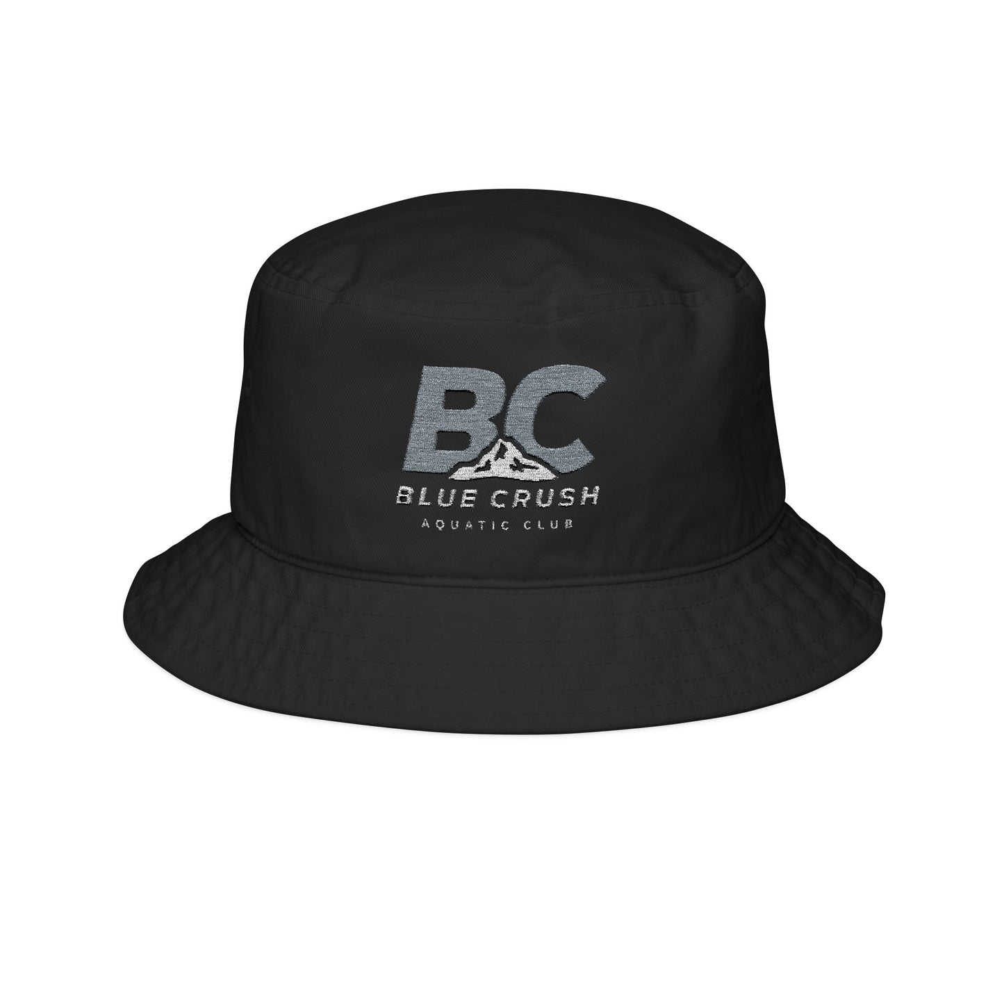 Blue Crush - Bucket Hat - Black w/Gray & White logo