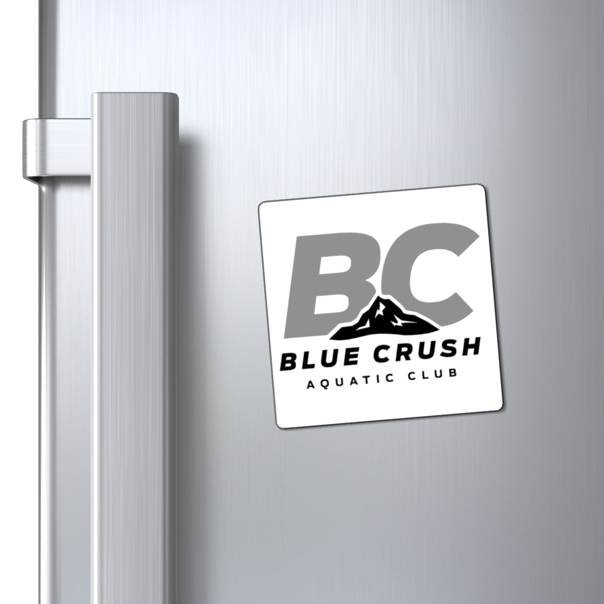 Blue Crush - Magnet - Gray & Black logo