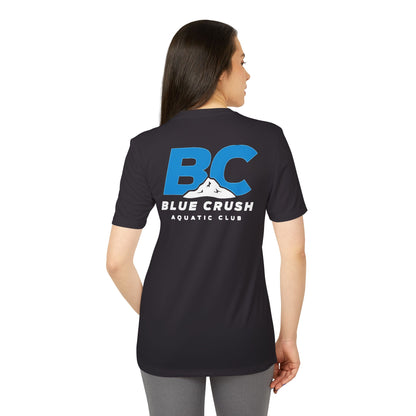 Blue Crush - Adidas Sport T-Shirt - Blue logo