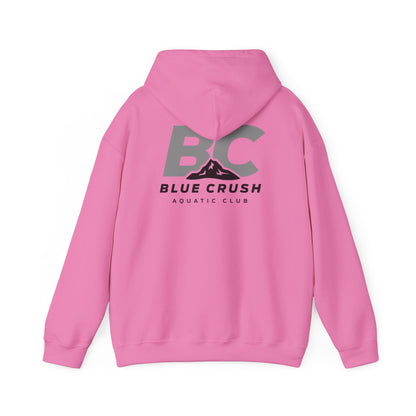 Blue Crush - Unisex Heavy Blend Hoodie - Gray logo