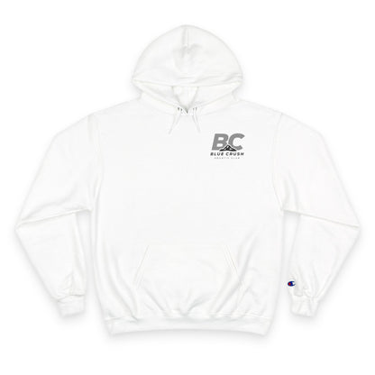 Blue Crush - Champion Hoodie - Gray logo