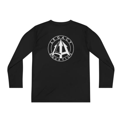 Legacy - Youth Long Sleeve Tee - Black logo