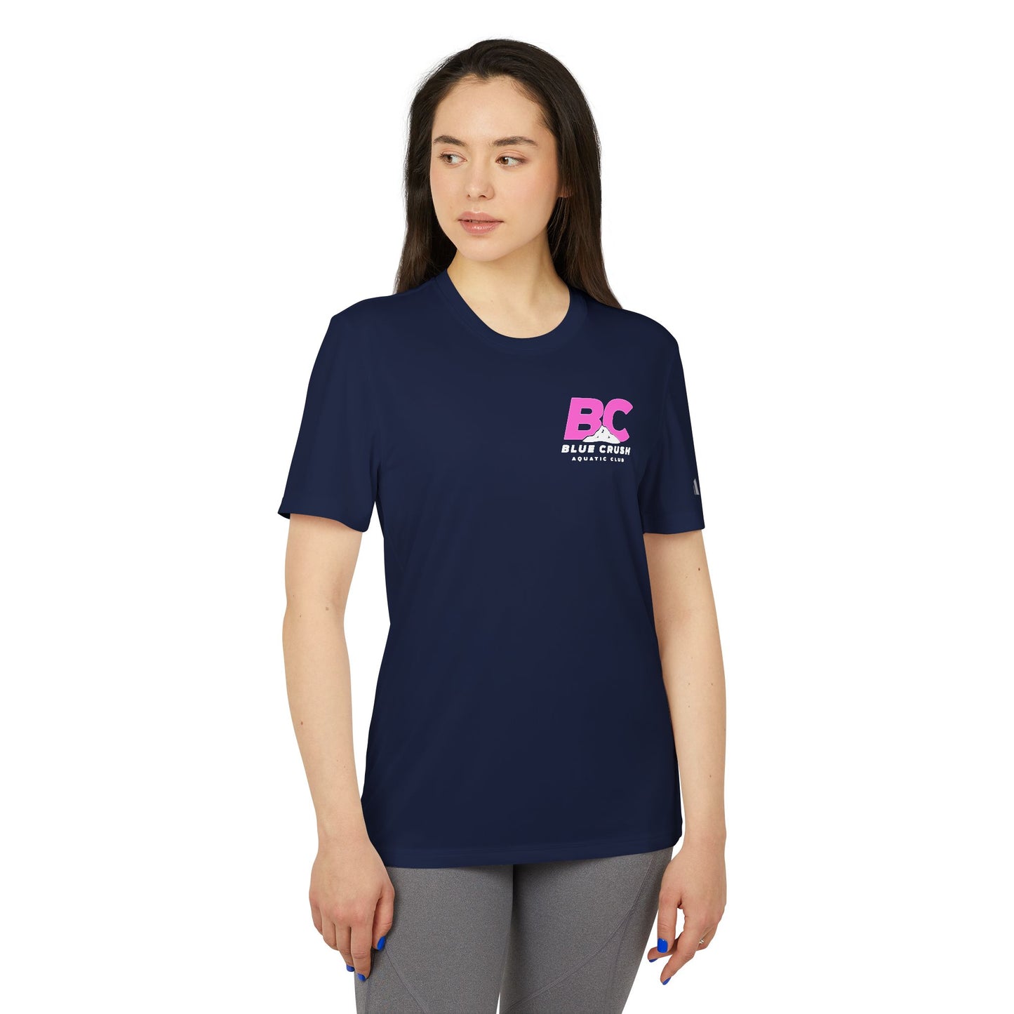 Blue Crush - Adidas Sport T-Shirt - Pink logo