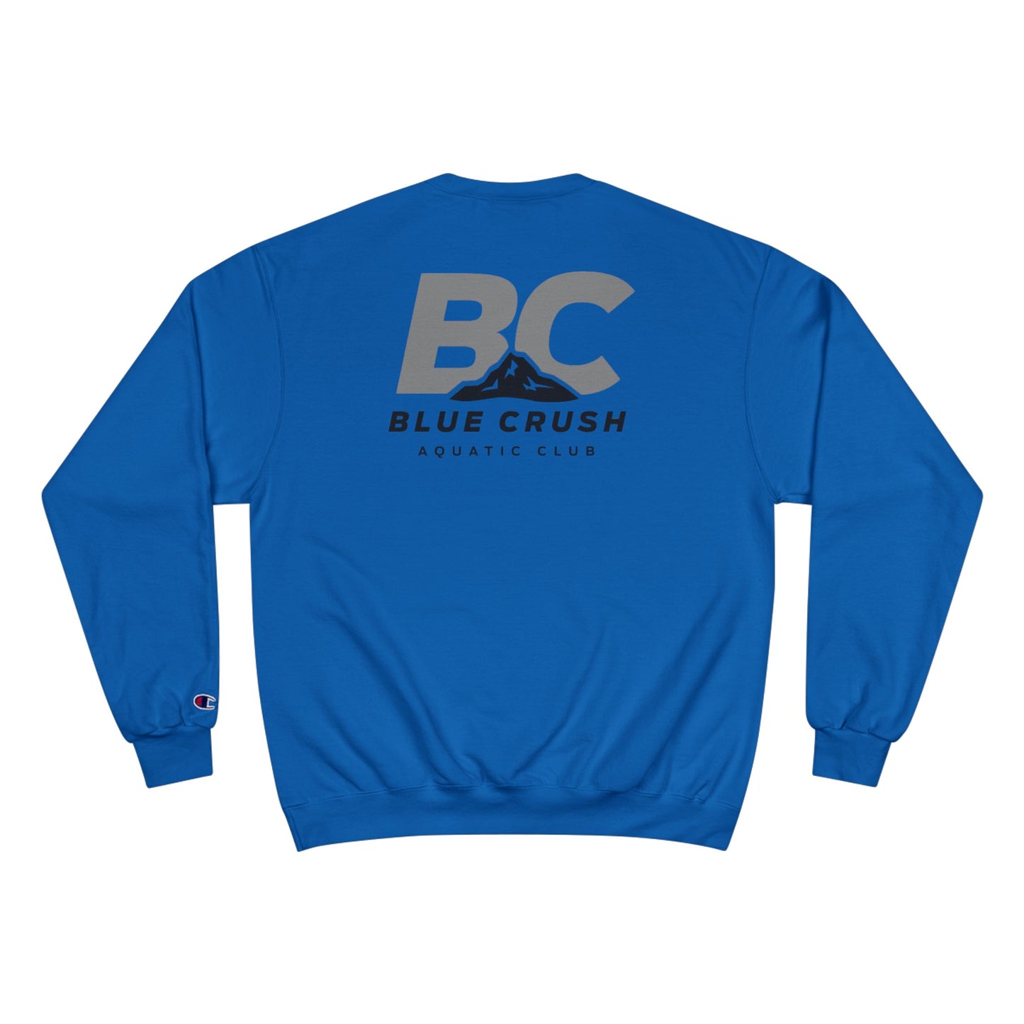 Blue Crush - Champion Sweatshirt - Gray logo