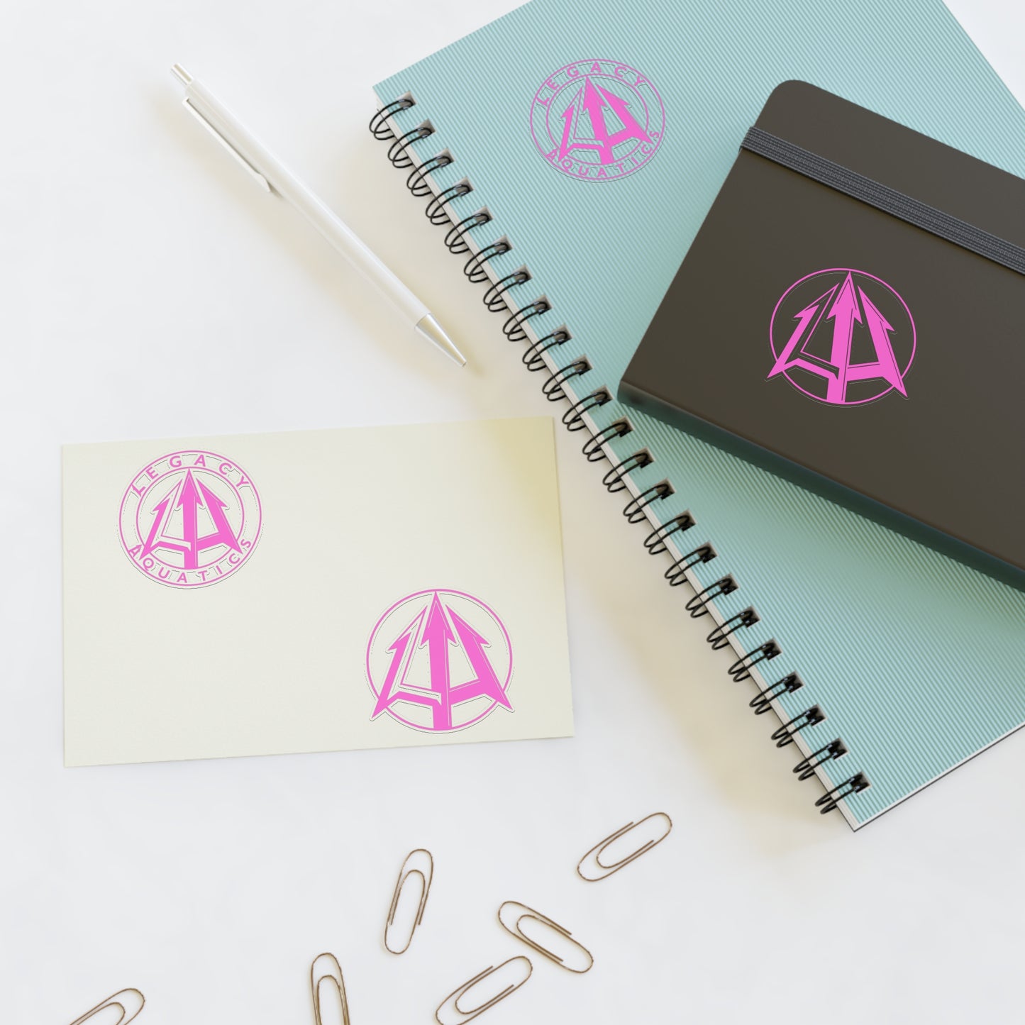 Legacy - Sticker Sheets - Pink logo