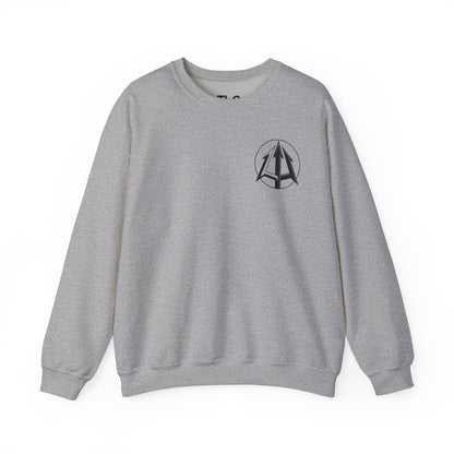 Legacy - Unisex Heavy Blend™ Crewneck Sweatshirt - Black logo