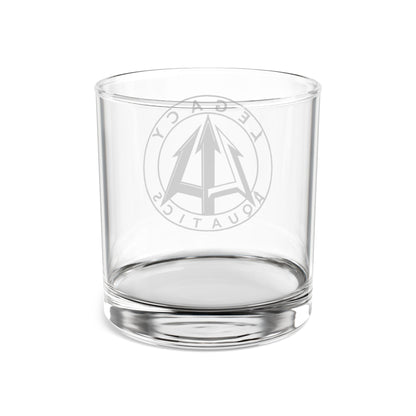 Legacy - 10oz Rocks Glass - Black logo