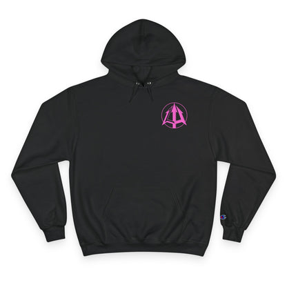 Legacy - Champion Hoodie - Pink logo