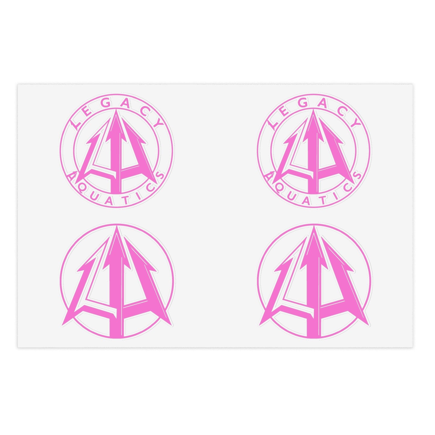 Legacy - Sticker Sheets - Pink logo