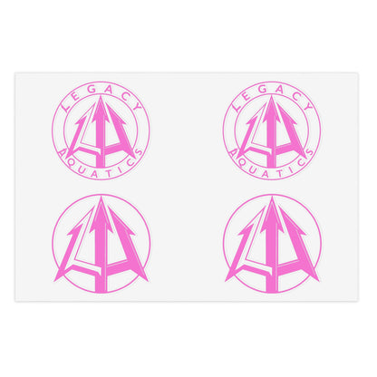 Legacy - Sticker Sheets - Pink logo