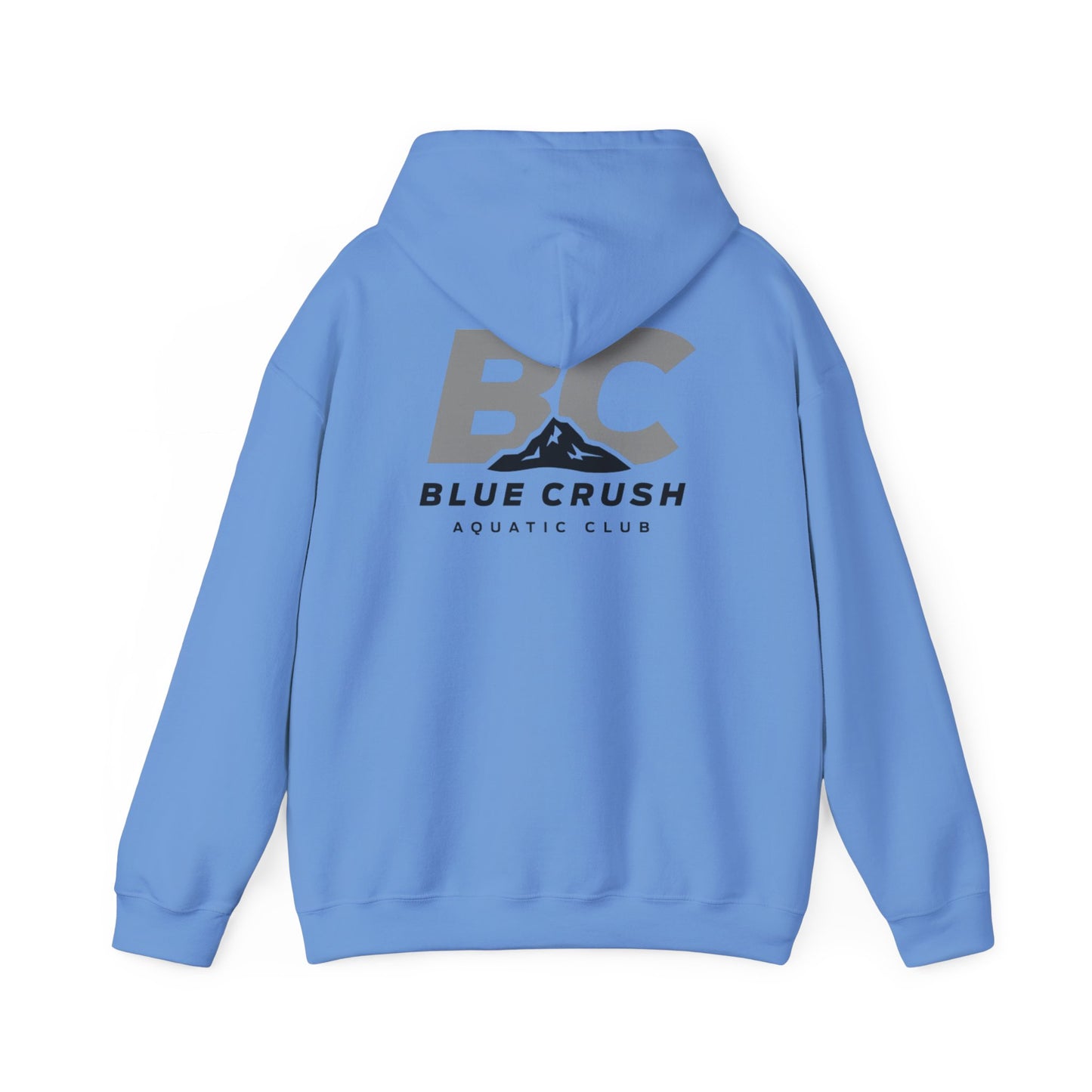 Blue Crush - Unisex Heavy Blend Hoodie - Gray logo